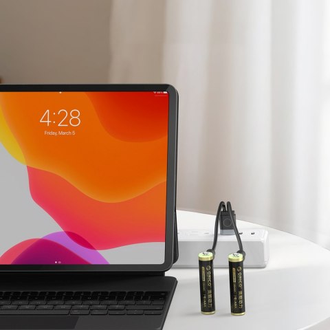 Bateria litowa akumulator AAA 1.5 V 500mWh USB-C - 2 szt.