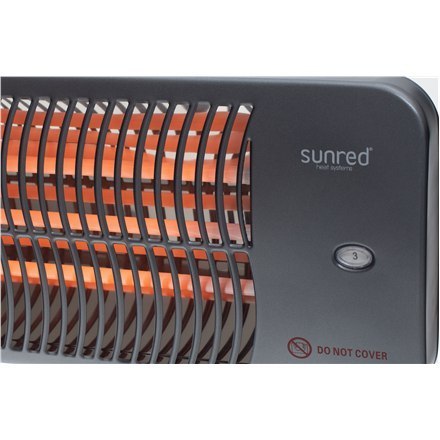 SUNRED SUNRED | Grzejnik | LUG-2000W, Lugo Quartz Wall | Podczerwień | 2000 W | Liczba poziomów mocy | Odpowiedni do pomieszczeń do m² 