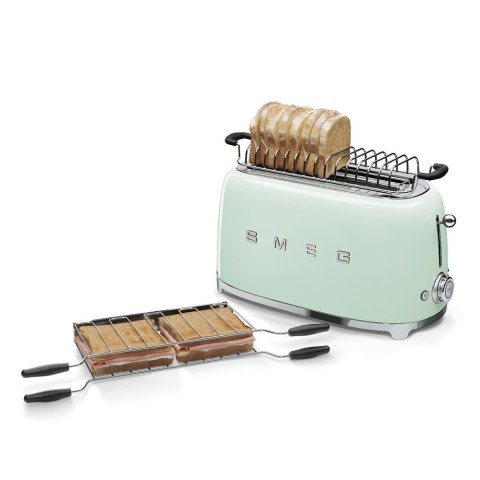 Toster SMEG model TSF02PGEU kolor pastelgreen
