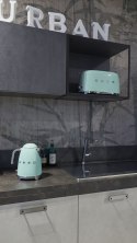 Toster SMEG model TSF02PGEU kolor pastelgreen