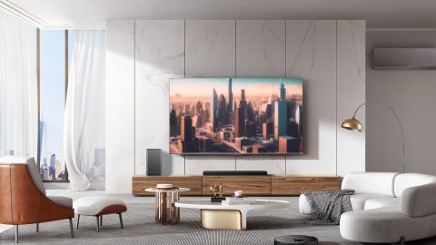 Soundbar TCL S55HE 2.1 kan. 220W Bluetooth 5.2 Dolby Atmos Tytanowy