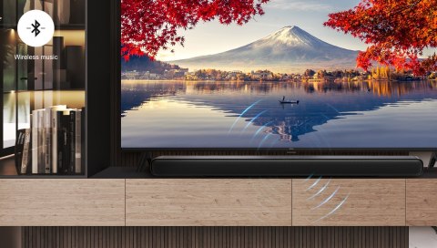 Soundbar TCL S55HE 2.1 kan. 220W Bluetooth 5.2 Dolby Atmos Tytanowy