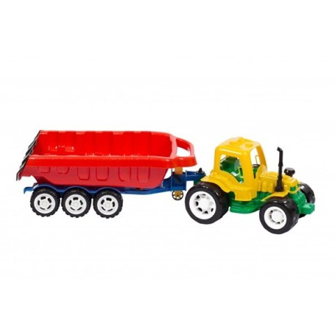 Traktor z przyczepą 70150 LESZKO
