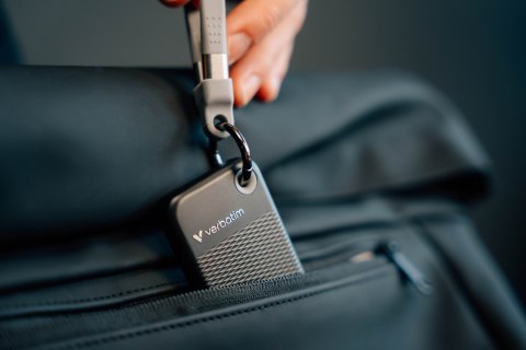 Zewnętrzny dysk SSD Verbatim Pocket SSD 2TB USB 3.2 Gen 2 (3.1 Gen 2) Czarny, Szary