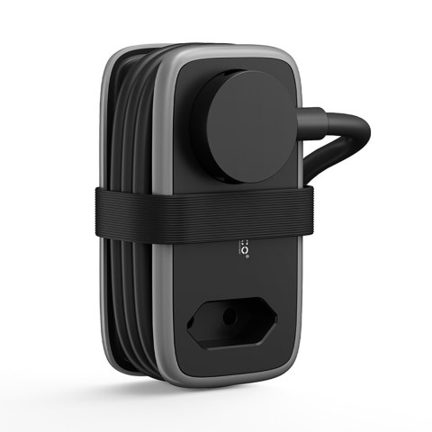 Listwa zasilająca 5w1 AC USB-A USB-C 15.5W - czarna