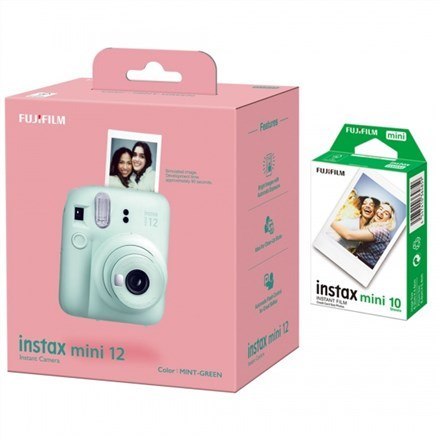 Fujifilm Instax Mini 12 86 x 54 mm Miętowy