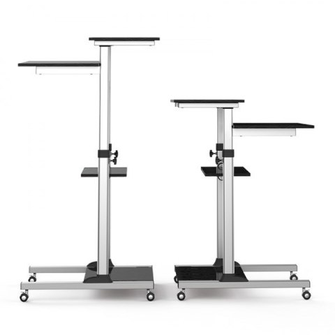 LogiLink BP0070 biurko komputerowe Czarny, Szary