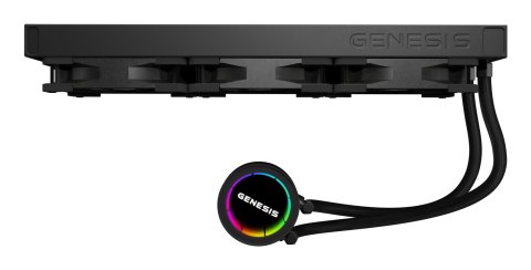 Obudowa komputera GENESIS NLG-2320 system chłodzenia Czarny