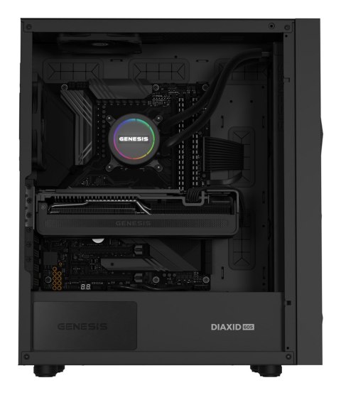 Obudowa komputera GENESIS NLG-2320 system chłodzenia Czarny