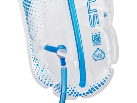 Platypus BIG ZIP Codzienne użytkowanie 3000 ml Polietylen, Silikon Niebieski, Przezroczysty