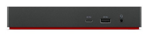 Lenovo Uniwersalna stacja dokująca ThinkPad USB-C UE Stacja dokująca Porty Ethernet LAN (RJ-45) 1 Ilość portów VGA (D-Sub) 1 Ilo