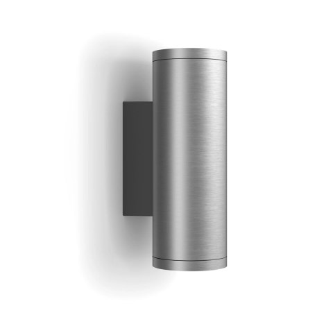 Philips Hue Appear zewnętrzna lampa ścienna inox 2x8W
