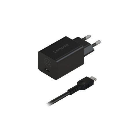 Lenovo GaN Nano 65W Uniwersalne Czarny Prąd przemienny Wewnętrzna