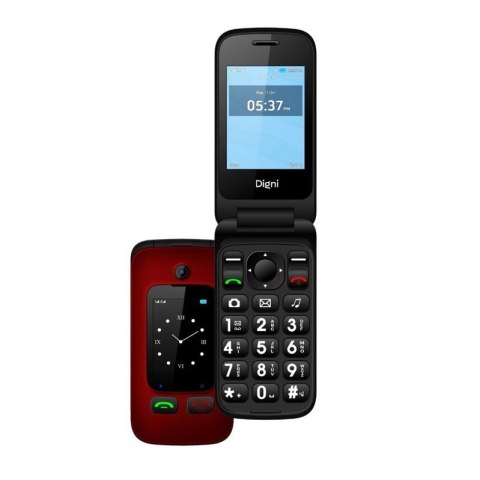 Etui Digni Flip Czerwony