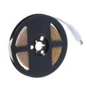KX4942 Taśma LED na baterie USB czujnik ruchu 2M ciepły biały BATERIE