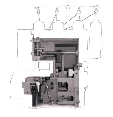 Maszyna do szycia Overlock SINGER 14HD-854