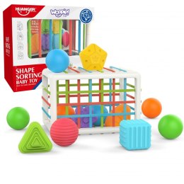 WOOPIE Elastyczna Kostka Sensoryczna Sorter dla Dzieci 13 el. WOOPIE