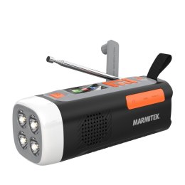 Marmitek 25008644 radio Przenośny Analogowe i cyfrowe Czarny