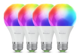Nanoleaf Essentials Smart Bulbs - zestaw 4 żarówek A60-E27 (Wi-Fi) N7501B02-4A60E