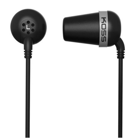 Koss Koss | THE PLUG CLASSIC | Słuchawki | Przewodowe | Douszne | Z redukcją szumów | Czarne