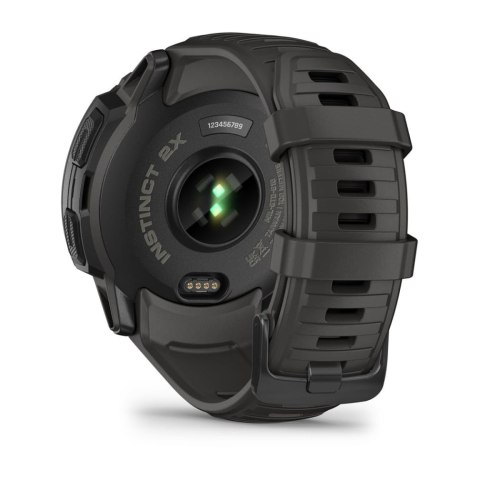 Zegarek sportowy Garmin Instinct 2X Solar MIP 50mm Graphite