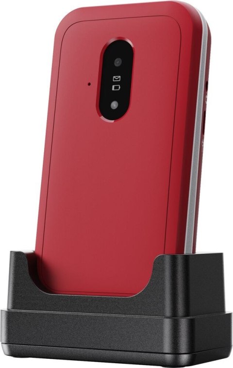 Doro Leva E22 7,11 cm (2.8") 127,8 g Czerwony, Biały Telefon funkcjonalny
