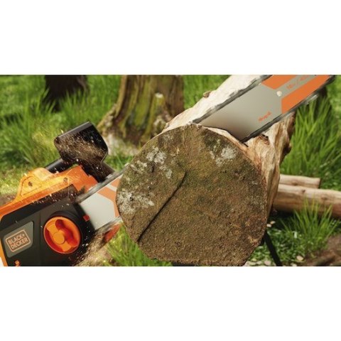 Black & Decker BECS2245-QS piła łańcuchowa 2200 W Pomarańczowy