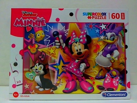 CLE puzzle 60 maxi SuperKolor MinnieHap..26443 MINNIE