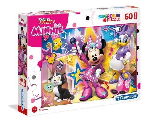 CLE puzzle 60 maxi SuperKolor MinnieHap..26443 MINNIE