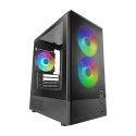 TACENS MARS MC-ONYX 3xARGB mATX- obudowa/cases