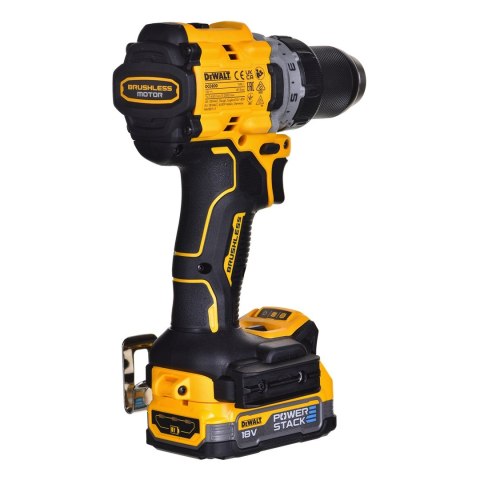 DEWALT WKRĘTARKA 18V DCD800E1T 90Nm 1x1,7Ah POWERSTACK BL TSTAK ...