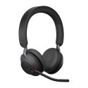 Jabra Evolve2 65 Zestaw słuchawkowy Bezprzewodowy Opaska na głowę Biuro/centrum telefoniczne USB Type-C Bluetooth Podstawka do ł