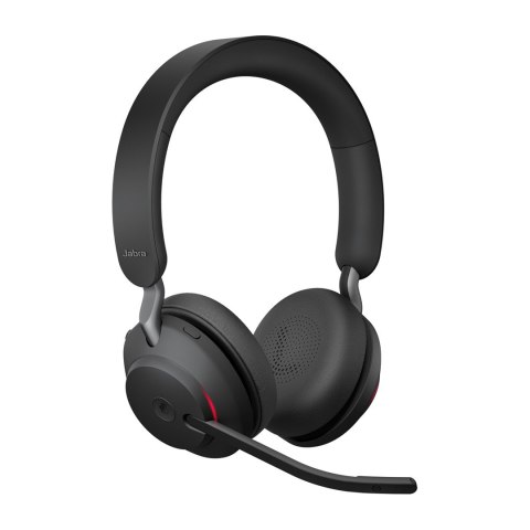 Jabra Evolve2 65 Zestaw słuchawkowy Bezprzewodowy Opaska na głowę Biuro/centrum telefoniczne USB Type-C Bluetooth Podstawka do ł