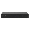 Techly IDATA DP-KVM2 przełącznik KVM Czarny