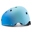 Kask rowerowy BMX hulajnoga 54-58 cm - gradient niebieski