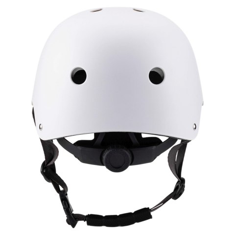 Kask rowerowy BMX hulajnoga lekki 54-58 cm - biały