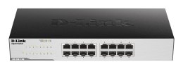 D-Link D-Link | 16-Port Gigabit Easy Desktop Switch | GO-SW-16G/E | Unmanaged | Desktop/Rackmountable | 24 month(s)