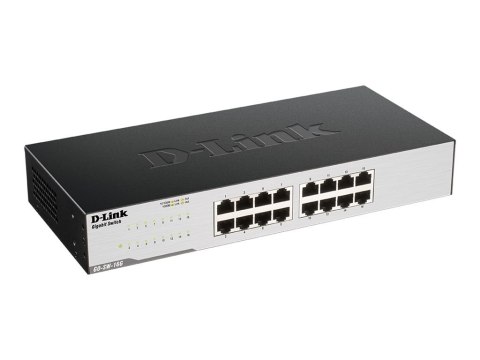 D-Link D-Link | 16-Port Gigabit Easy Desktop Switch | GO-SW-16G/E | Unmanaged | Desktop/Rackmountable | 24 month(s)