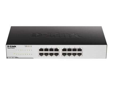 D-Link D-Link | 16-Port Gigabit Easy Desktop Switch | GO-SW-16G/E | Unmanaged | Desktop/Rackmountable | 24 month(s)
