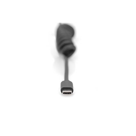 Digitus Digitus | Kabel USB-C | Męski | 24-pinowy USB-C | Męski | Czarny | 4-pinowy USB Typ A | 1 m