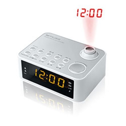 Muse Muse | M-178PW | Biały | Radio z zegarem