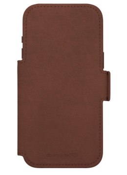 Dbramante 1928 Lynge MS - skórzane etui do iPhone 17 Pro Max kompatybilne z MagSafe (dark tan)