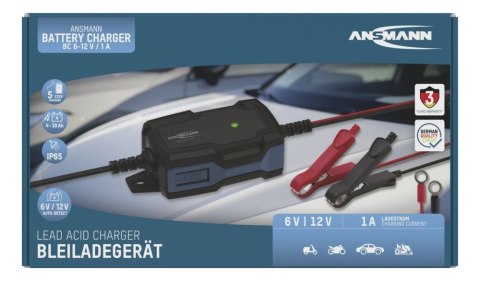 Ansmann 1001-0142 pojazd ładowarki 6 - 12 V Czarny
