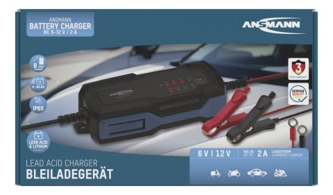 Ansmann 1001-0143 pojazd ładowarki 6 - 12 V Czarny