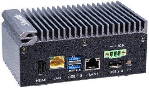 Shuttle Edge PC SPCEL03 Wielkość PC 0.46L Czarny x6413E Intel SoC BGA 1493 1,5 GHz