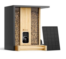 Birdfy Feeder Bamboo AI - karmnik dla ptaków z kamera i AI z rozpoznawaniem gatunków