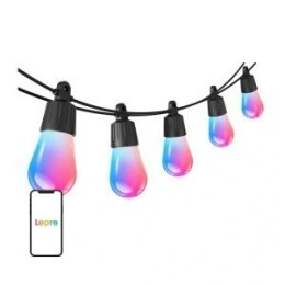 Lepro 30M ZB1 AI Outdoor String Lights - inteligentne wielokolorowe lampki zewnętrzne (30 m)