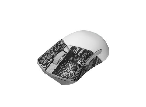 Mysz Asus ASUS ROG Gladius III Wireless Aimpoint White Prawa RF Wireless + Bluetooth + USB Type-A Optyczny 36000 DPI