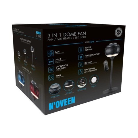 Wentylator kopułowy 3 w 1 NOVEEN F780 X-LINE