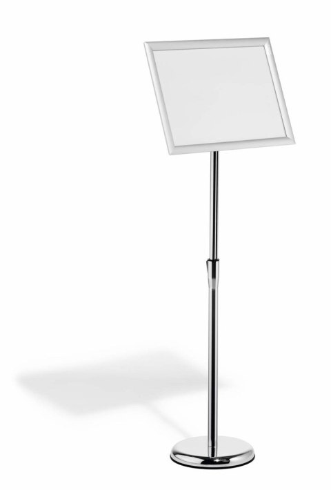 Durable 479923 Uchwyt na znak i stojak informacyjny A3 Aluminium, Plastik, Stal Srebrny